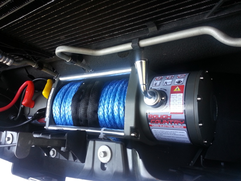 Rough Country Winch Plate and Winch Ford F150 Forum Community of